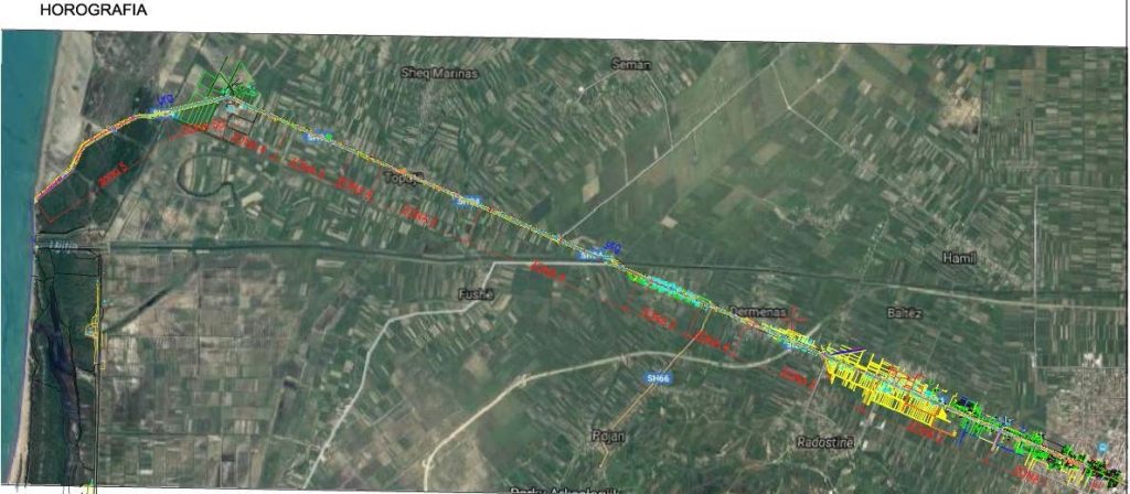 Design of Fier – Seman Road